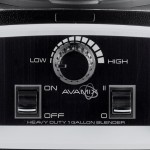 AvaMix BX1GRGV2J 3 3/4 hp 1 Gallon Stainless Steel Heavy Duty Commercial Food Blender with Variable Speed Controls and 2 Jars - 120V AvaMix BX1GRGV2J 3 3/4 hp 1 Gallon Stainless Steel Heavy Duty Commercial Food Blender with Variable Speed Controls and 2 Jars - 120V