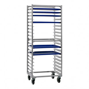 New Age 20 Pan Side Load Heavy-Duty Aluminum Bun / Sheet Pan Rack 1331S New Age 20 Pan Side Load Heavy-Duty Aluminum Bun / Sheet Pan Rack 1331S