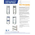New Age 20 Pan Side Load Heavy-Duty Aluminum Bun / Sheet Pan Rack 1331S New Age 20 Pan Side Load Heavy-Duty Aluminum Bun / Sheet Pan Rack 1331S