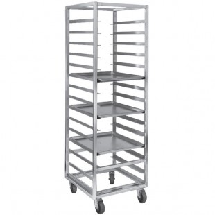Channel 403A-OR End Load Aluminum Bun Pan Oven Rack - 12 Pan Channel 403A-OR End Load Aluminum Bun Pan Oven Rack - 12 Pan