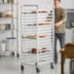 Metro RT183N 18 Pan End Load Bun / Sheet Pan Rack - Unassembled