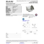 Zurn Elkay CHS1716LRS1 16 3/4