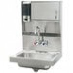Advance Tabco 7-PS-79 Hand Sink with Soap and Paper Towel Dispenser - 17 1/4 Advance Tabco 7-PS-79 Hand Sink with Soap and Paper Towel Dispenser - 17 1/4