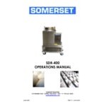 Somerset SDR-400T 1-36 oz. Dough Rounder with Table - 120V, 3/4 HP Somerset SDR-400T 1-36 oz. Dough Rounder with Table - 120V, 3/4 HP