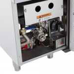Cooking Performance Group FCPG15 Liquid Propane 15 lb. Countertop Fryer - 26,500 BTU