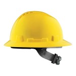 Lift Safety Briggs Yellow 4-Point Ratchet Suspension Vented Full Brim Hard Hat HBFC-7L