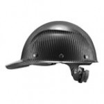 Lift Safety Dax Matte Black Carbon Fiber Cap Brim Hard Hat HDCM-17KG Lift Safety Dax Matte Black Carbon Fiber Cap Brim Hard Hat HDCM-17KG