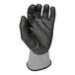 Armor Guys Kyorene Pro 00-863-L Gray 18 Gauge A6 Graphene Gloves with Black Polyurethane Palm Coating and White Cuff - Large Armor Guys Kyorene Pro 00-863-L Gray 18 Gauge A6 Graphene Gloves with Black Polyurethane Palm Coating and White Cuff - Large