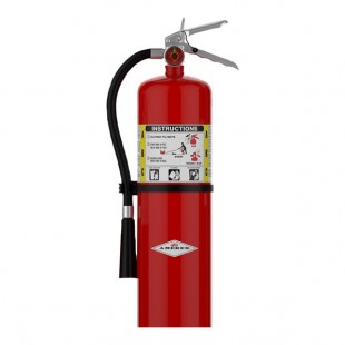 Amerex FE B456 10 lb. Dry Chemical ABC Fire Extinguisher with Wall Bracket 14967 - UL Rating 4A:80B:C Amerex FE B456 10 lb. Dry Chemical ABC Fire Extinguisher with Wall Bracket 14967 - UL Rating 4A:80B:C