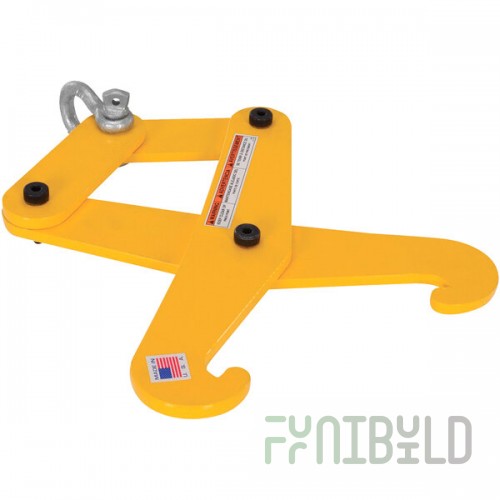 Vestil Heavy-Duty Steel Beam Tongs BT-20 - 2,000 lb. Capacity