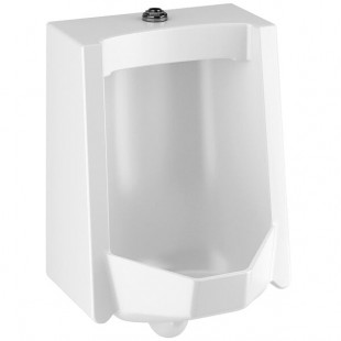 Sloan 1101009T Vitreous China Standard Carbon Offset Washdown Urinal - 0.125 to 1.0 GPF