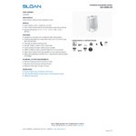 Sloan 1101009T Vitreous China Standard Carbon Offset Washdown Urinal - 0.125 to 1.0 GPF Sloan 1101009T Vitreous China Standard Carbon Offset Washdown Urinal - 0.125 to 1.0 GPF