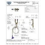 T&S MV-0771-11NW Washdown Station with 50' Creamery Hose, Rear Trigger Water Gun, Thermometer, Mixing Valve, and Check Valves T&S MV-0771-11NW Washdown Station with 50' Creamery Hose, Rear Trigger Water Gun, Thermometer, Mixing Valve, and Check Valves