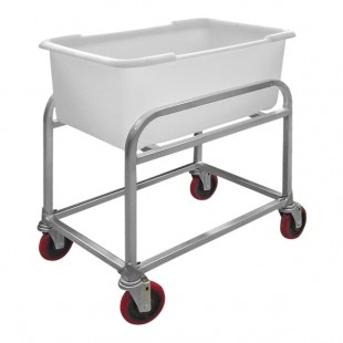 Winholt BLC-1 Aluminum Bulk Mover with 3 Bushel White Tub Winholt BLC-1 Aluminum Bulk Mover with 3 Bushel White Tub