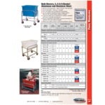 Winholt BLC-1 Aluminum Bulk Mover with 3 Bushel White Tub