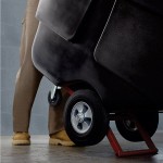 Rubbermaid® 0.5 Cubic Yard Black Rotomolded Tilt Truck / Trash Cart with Hinged Dome Lid (450 lb.) Rubbermaid® 0.5 Cubic Yard Black Rotomolded Tilt Truck / Trash Cart with Hinged Dome Lid (450 lb.)