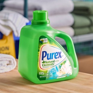 Purex Natural Elements 150 oz. Linen & Lilies Liquid Laundry Detergent - 4/Case