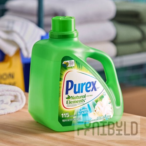 Purex Natural Elements 150 oz. Linen & Lilies Liquid Laundry Detergent - 4/Case