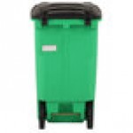 Toter ONA64-63009 Organics 64 Gallon Lime Green Rectangular Rotational Molded Rollout Cart with Lid Toter ONA64-63009 Organics 64 Gallon Lime Green Rectangular Rotational Molded Rollout Cart with Lid