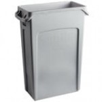 Rubbermaid® 1956186 Slim Jim 92 Qt. / 23 Gallon Green Rectangular Trash Can Rubbermaid® 1956186 Slim Jim 92 Qt. / 23 Gallon Green Rectangular Trash Can