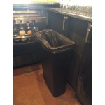 Rubbermaid® 1956186 Slim Jim 92 Qt. / 23 Gallon Green Rectangular Trash Can Rubbermaid® 1956186 Slim Jim 92 Qt. / 23 Gallon Green Rectangular Trash Can