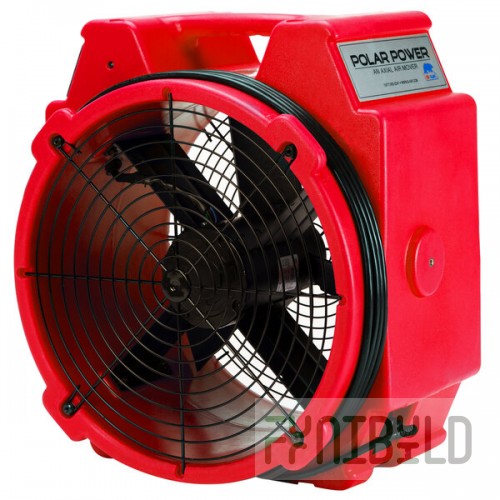 B-Air PBX24-RD Polar Bear Red Axial Fan High Velocity Air Mover - 1/4 hp