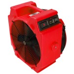 B-Air PBX24-RD Polar Bear Red Axial Fan High Velocity Air Mover - 1/4 hp B-Air PBX24-RD Polar Bear Red Axial Fan High Velocity Air Mover - 1/4 hp