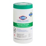 Clorox Healthcare CLO30824 95-Count Hydrogen Peroxide Cleaner Disinfectant Wipes - 6/Case Clorox Healthcare CLO30824 95-Count Hydrogen Peroxide Cleaner Disinfectant Wipes - 6/Case