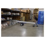 Vestil 500 lb. Blue Steel Carpet Dolly CARPET-45 Vestil 500 lb. Blue Steel Carpet Dolly CARPET-45