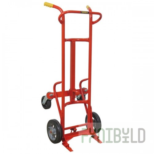 Wesco Industrial Products 1,000 lb. Ergonomic Steel Drum Truck with (2) 10