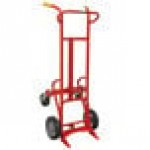 Wesco Industrial Products 1,000 lb. Ergonomic Steel Drum Truck with (2) 10 Wesco Industrial Products 1,000 lb. Ergonomic Steel Drum Truck with (2) 10