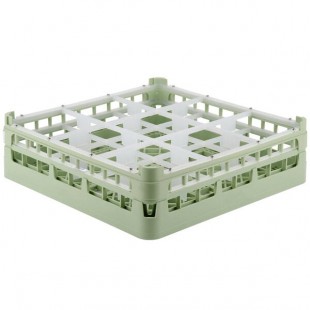 Vollrath 52761 Signature Full-Size Light Green 9-Compartment 4 13/16