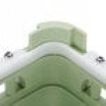 Vollrath 52761 Signature Full-Size Light Green 9-Compartment 4 13/16