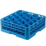 Carlisle RW20-314 OptiClean NeWave 20 Compartment Glass Rack with 4 Extenders Carlisle RW20-314 OptiClean NeWave 20 Compartment Glass Rack with 4 Extenders