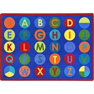 Joy Carpets Kid Essentials Alpha-Dots 10' 9