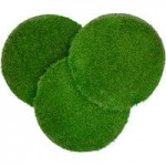 Joy Carpets Kid Essentials GreenSpace 6' x 9' Green Jellybean Area Rug
