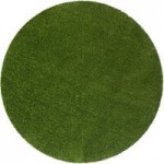 Joy Carpets Kid Essentials GreenSpace 6' x 9' Green Jellybean Area Rug