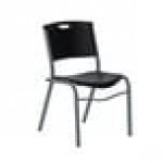 Lifetime 2830 Black Commercial Stacking Chair Lifetime 2830 Black Commercial Stacking Chair