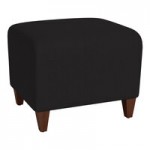 Lesro Ravenna Open House Wine Fabric Guest Chair with Walnut Wood Legs Lesro Ravenna Open House Wine Fabric Guest Chair with Walnut Wood Legs
