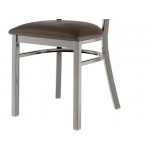 Lancaster Table & Seating Clear Coat Finish Ladder Back Chair with 2 1/2 Lancaster Table & Seating Clear Coat Finish Ladder Back Chair with 2 1/2