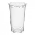 Fabri-Kal GXL250PC Greenware 2 oz. Compostable Clear Plastic Souffle / Portion Cup Lid - 134/Pack Fabri-Kal GXL250PC Greenware 2 oz. Compostable Clear Plastic Souffle / Portion Cup Lid - 134/Pack