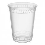 Fabri-Kal GXL250PC Greenware 2 oz. Compostable Clear Plastic Souffle / Portion Cup Lid - 134/Pack Fabri-Kal GXL250PC Greenware 2 oz. Compostable Clear Plastic Souffle / Portion Cup Lid - 134/Pack