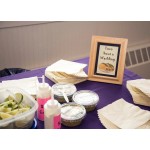 Creative Converting 6691021B School Bus Yellow 2-Ply 1/4 Fold Luncheon Napkin - 600/Case