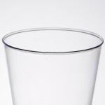 Fineline Savvi Serve 414-CL 14 oz. Tall Clear Hard Plastic Tumbler - 500/Case