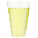 Fineline Savvi Serve 414-CL 14 oz. Tall Clear Hard Plastic Tumbler - 500/Case