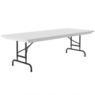 Correll Adjustable Height Folding Table, 30 Correll Adjustable Height Folding Table, 30