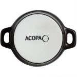 Acopa Keystone 8 oz. Caldera Stoneware Mini Casserole Dish with Lid - Sample Acopa Keystone 8 oz. Caldera Stoneware Mini Casserole Dish with Lid - Sample