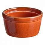 Acopa Keystone 8 oz. Caldera Stoneware Mini Casserole Dish with Lid - Sample Acopa Keystone 8 oz. Caldera Stoneware Mini Casserole Dish with Lid - Sample
