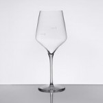 Reserve by Libbey Acura Renaissance 16 oz. Pour Control 8 oz. / 5 oz. Wine Glass - Sample