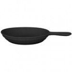 RAK Porcelain Chef's Fusion 40 oz. Sand White Porcelain Frying Pan - 6/Case